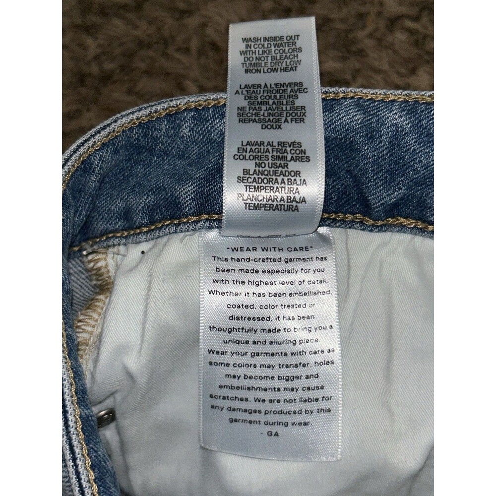 NWT Good American Good Curve High Rise Denim Shorts 4/27 - Picture 7 of 9